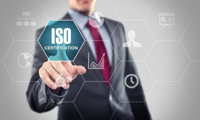 ISO Certification finger pointing