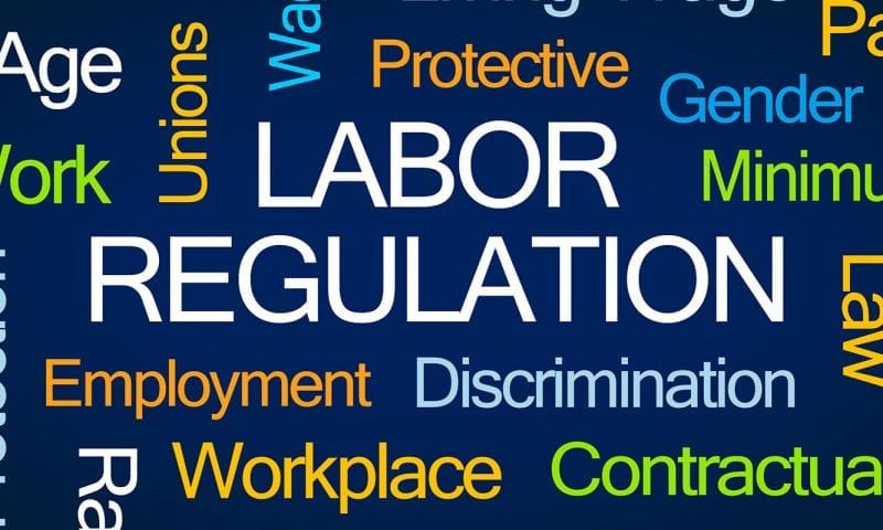 Labor Regulation text cloud