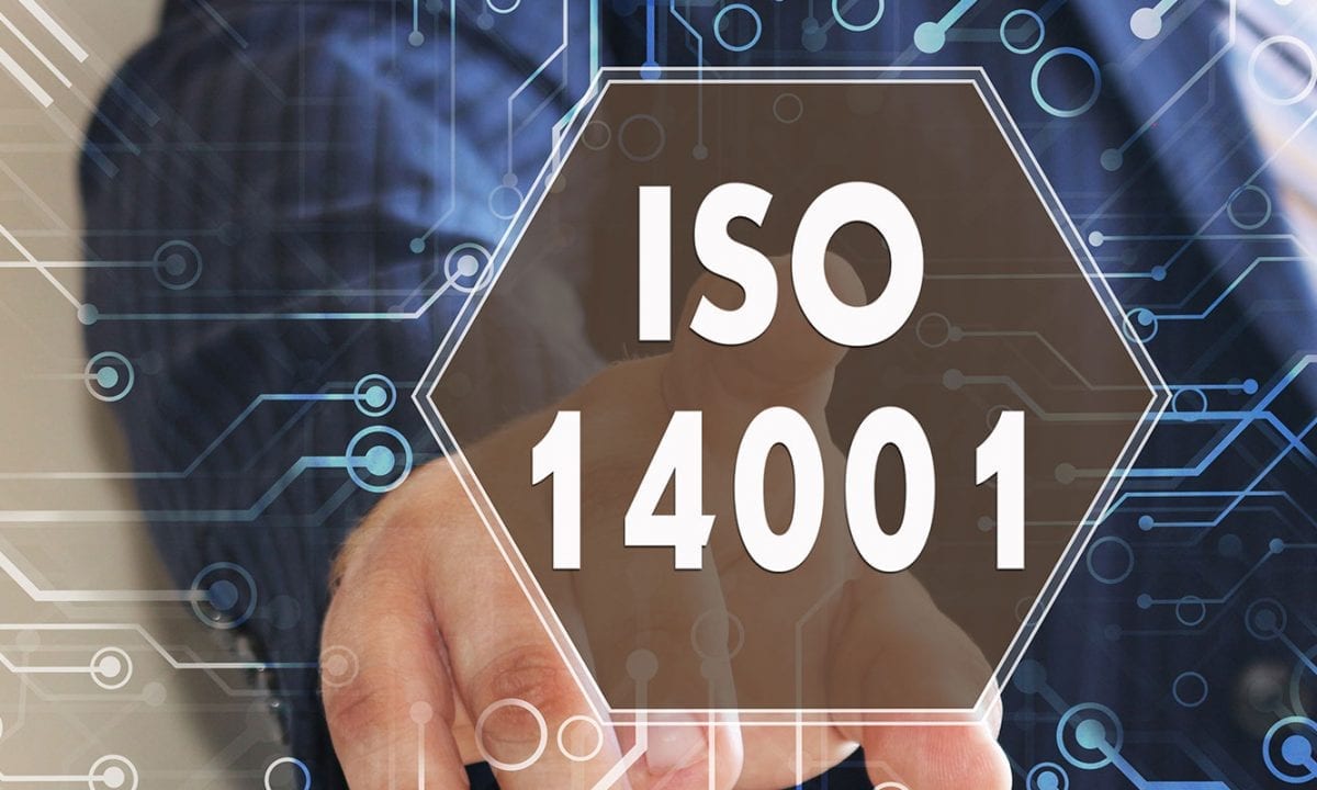 ISO 14001 finger point